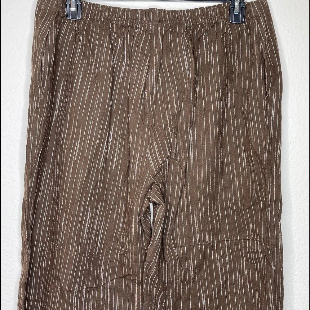 Dialogue Linen Drawstring‎ Pants - Picture 3 of 8